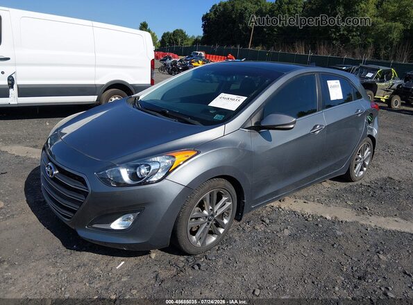 KMHD35LHXGU337023 2016 HYUNDAI ELANTRA GT Серый Передняя левая четверть