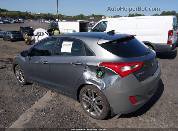 KMHD35LHXGU337023 2016 HYUNDAI ELANTRA GT Серый Задняя левая четверть
