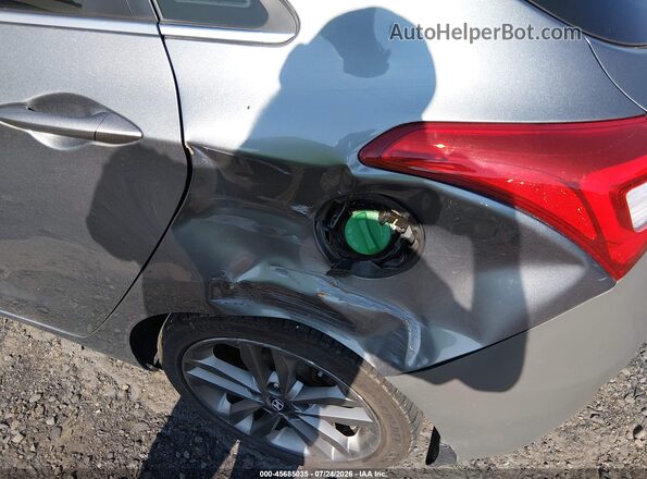 KMHD35LHXGU337023 2016 HYUNDAI ELANTRA GT Серый Вид спереди