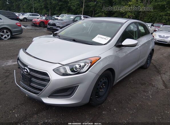 KMHD35LHXHU384392 2017 HYUNDAI ELANTRA GT Silver Przód lewy