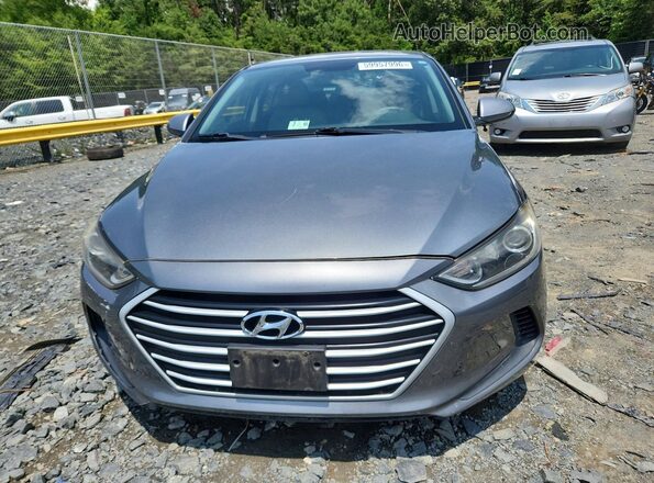 KMHD74LF0HU109529 2017 HYUNDAI ELANTRA Silver Vista frontal