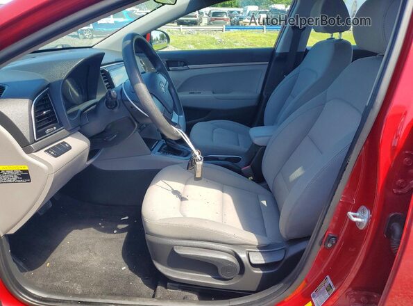 KMHD74LF0HU144247 2017 HYUNDAI ELANTRA Темно-бордовый Вид салона спереди