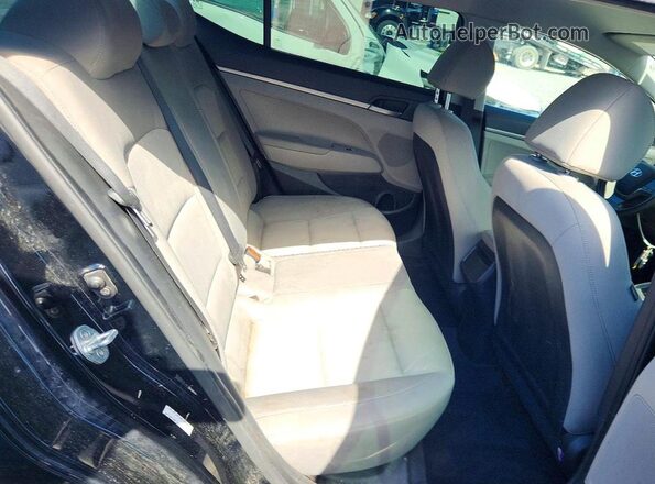 KMHD74LF0HU338177 2017 HYUNDAI ELANTRA Black უკანა სავარძლების ხედი