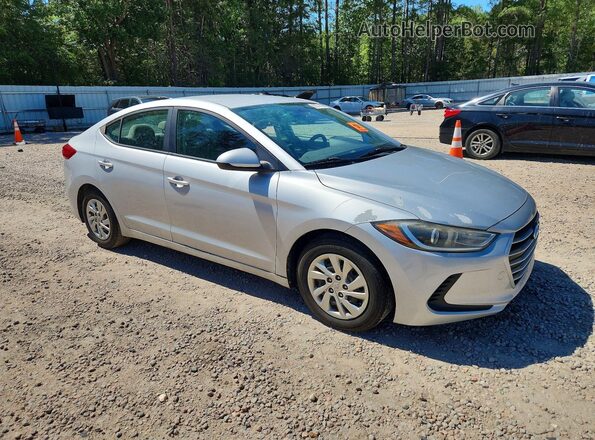 KMHD74LF0HU412732 2017 HYUNDAI ELANTRA Silver წინა მარჯვენა