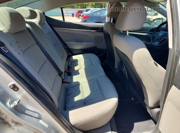 KMHD74LF0HU412732 2017 HYUNDAI ELANTRA Silver უკანა სავარძლების ხედი