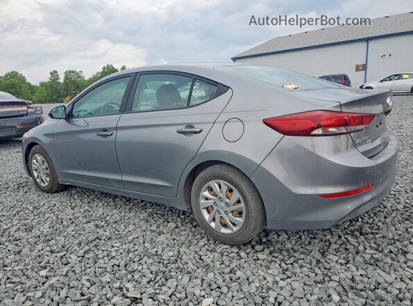 KMHD74LF0JU557243 2018 HYUNDAI ELANTRA Gray Rear left