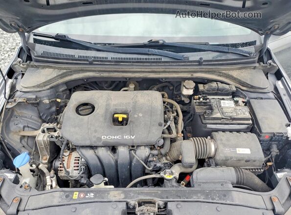 KMHD74LF0JU557243 2018 HYUNDAI ELANTRA Gray Rear interior view