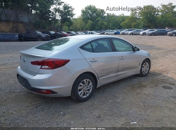 KMHD74LF0KU757329 2019 HYUNDAI ELANTRA Gray Задня права чверть