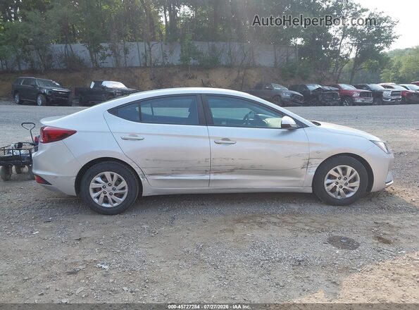 KMHD74LF0KU757329 2019 HYUNDAI ELANTRA Gray Вид задньої частини салону