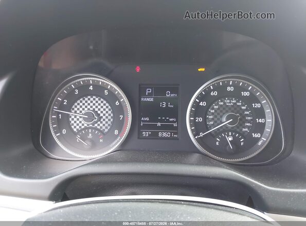 KMHD74LF0KU835009 2019 HYUNDAI ELANTRA Red უკანა სავარძლების ხედი