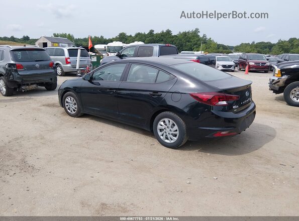 KMHD74LF0LU956057 2020 HYUNDAI ELANTRA Black Rear left