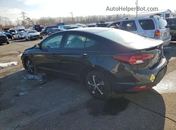 KMHD74LF0LU957161 2020 HYUNDAI ELANTRA Black Rear left