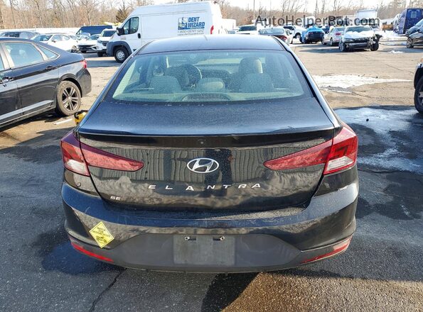 KMHD74LF0LU957161 2020 HYUNDAI ELANTRA Black Rear view