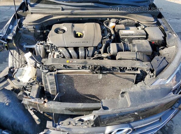 KMHD74LF0LU957161 2020 HYUNDAI ELANTRA Black Rear interior view