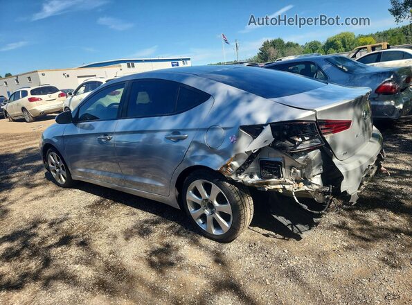 KMHD74LF0LU990340 2020 HYUNDAI ELANTRA Silver Tył lewy