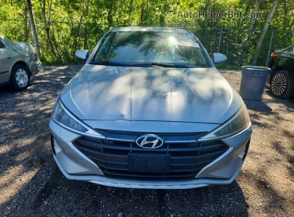 KMHD74LF0LU990340 2020 HYUNDAI ELANTRA Silver Widok z przodu