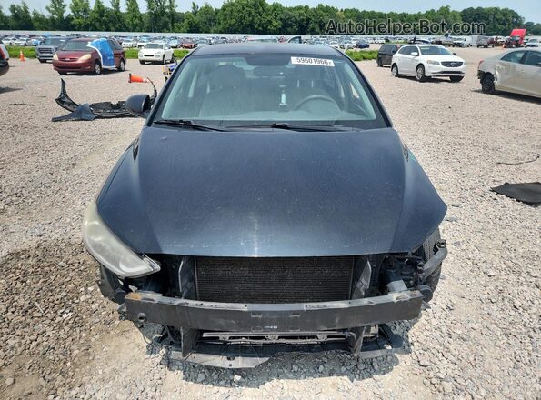 KMHD74LF1HU115212 2017 HYUNDAI ELANTRA Black Widok z przodu