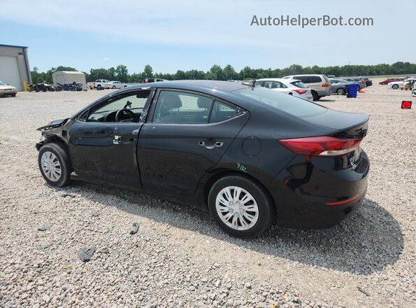 KMHD74LF1HU115212 2017 HYUNDAI ELANTRA Black Tył lewy