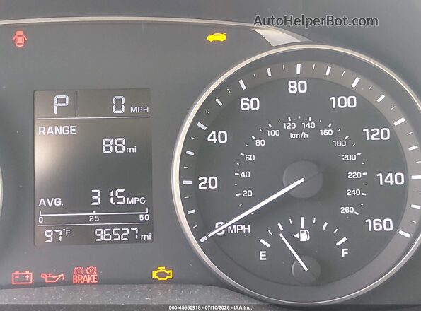 KMHD74LF1HU135654 2017 HYUNDAI ELANTRA Красный Вид задних сидений