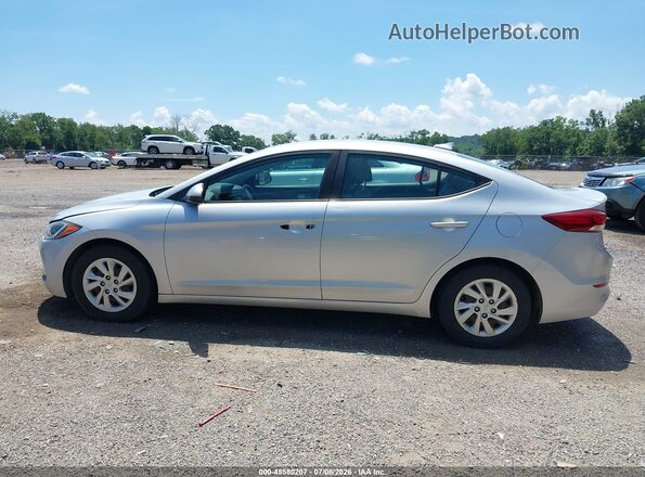 KMHD74LF1HU323669 2017 HYUNDAI ELANTRA Silver Սալոնի 360 աստիճան տեսք