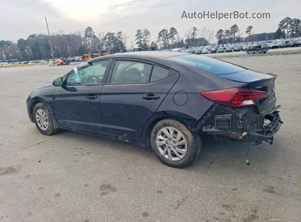 KMHD74LF1LU078462 2020 HYUNDAI ELANTRA Black უკანა მარცხენა