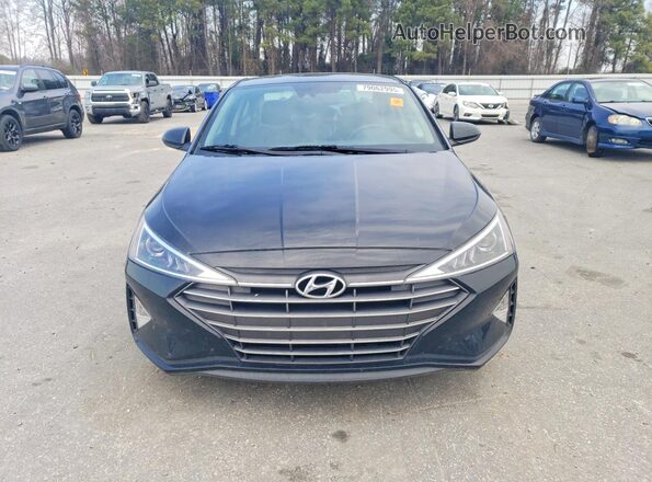 KMHD74LF1LU078462 2020 HYUNDAI ELANTRA Black წინა ხედი
