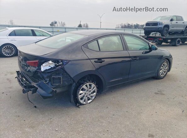 KMHD74LF1LU078462 2020 HYUNDAI ELANTRA Black უკანა მარჯვენა