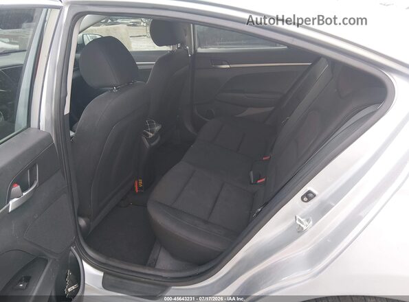 KMHD74LF1LU928820 2020 HYUNDAI ELANTRA Silver VIN კოდის სტიკერის ხედი