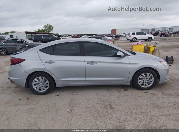 KMHD74LF1LU928820 2020 HYUNDAI ELANTRA Silver უკანა სალონის ხედი