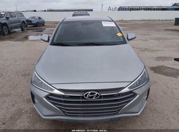 KMHD74LF1LU928820 2020 HYUNDAI ELANTRA Silver ხელსაწყოთა პანელის ხედი