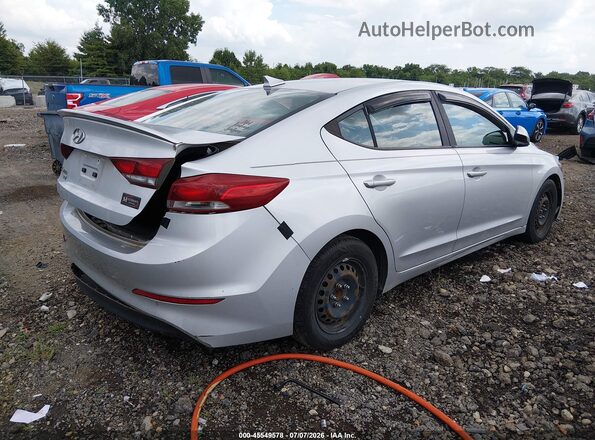 KMHD74LF2HU073066 2017 HYUNDAI ELANTRA Silver Задня права чверть