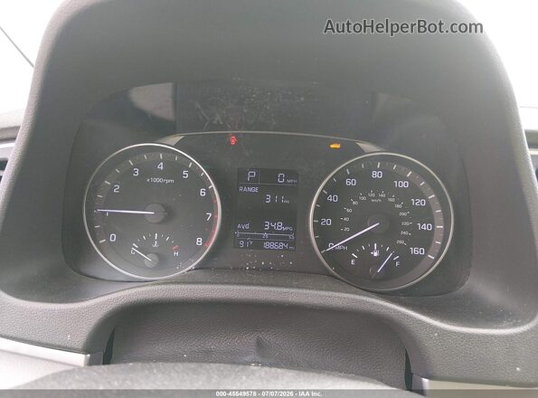 KMHD74LF2HU073066 2017 HYUNDAI ELANTRA Silver Вид задніх сидінь