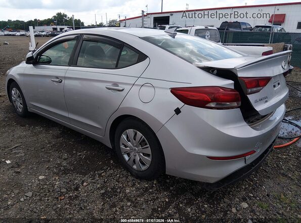 KMHD74LF2HU073066 2017 HYUNDAI ELANTRA Silver Задня ліва чверть