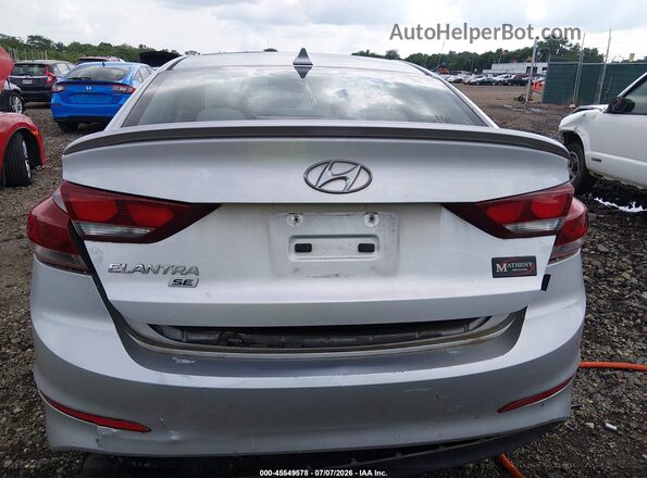 KMHD74LF2HU073066 2017 HYUNDAI ELANTRA Silver 