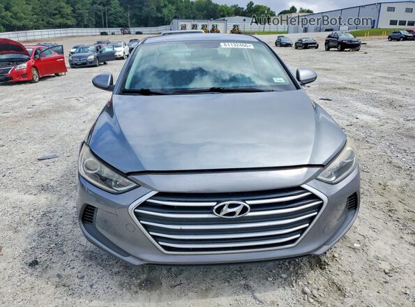 KMHD74LF2HU371309 2017 HYUNDAI ELANTRA Gray Դիմացի տեսք