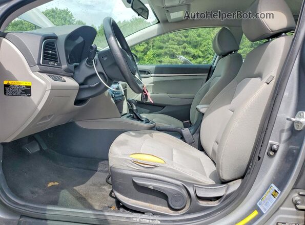 KMHD74LF2HU371309 2017 HYUNDAI ELANTRA Gray Սալոնի դիմացի տեսք