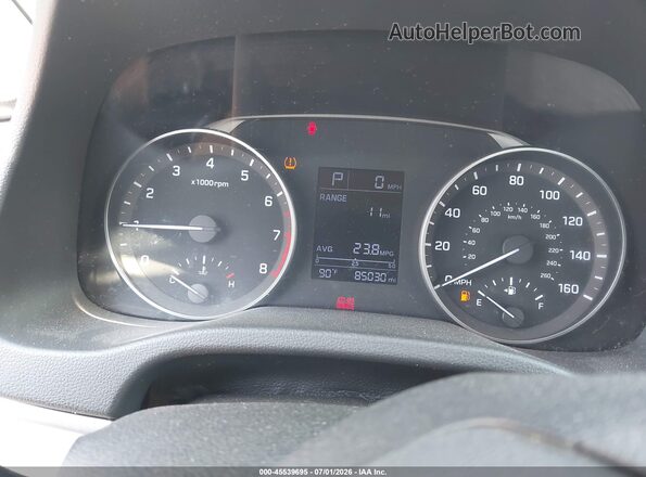 KMHD74LF2HU423652 2017 HYUNDAI ELANTRA Black უკანა სავარძლების ხედი