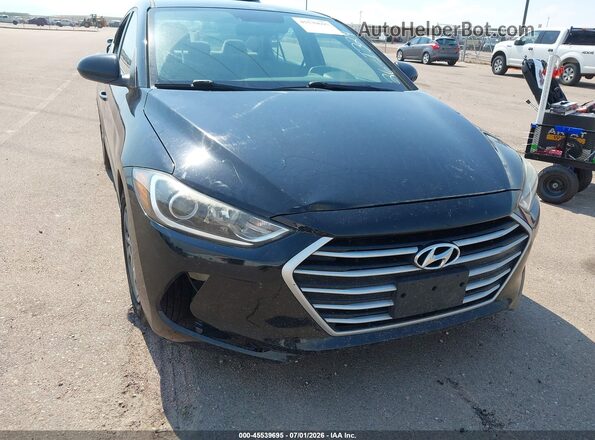 KMHD74LF2HU423652 2017 HYUNDAI ELANTRA Black სალონის 360-გრადუსიანი ხედი