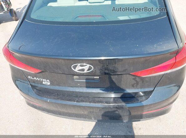 KMHD74LF2HU423652 2017 HYUNDAI ELANTRA Black ხელსაწყოთა პანელის ხედი