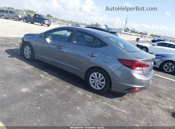 KMHD74LF2KU814078 2019 HYUNDAI ELANTRA Gray Rear left