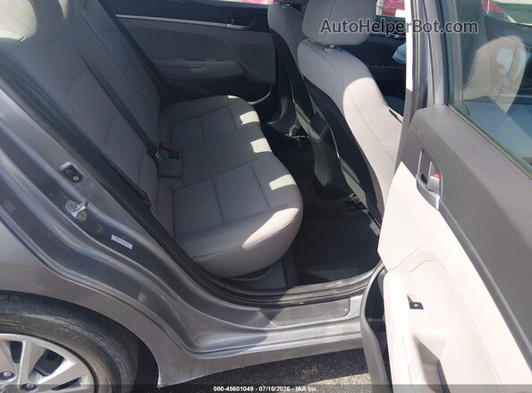 KMHD74LF2KU814078 2019 HYUNDAI ELANTRA Gray VIN sticker view