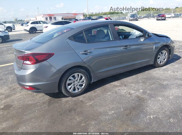 KMHD74LF2KU814078 2019 HYUNDAI ELANTRA Gray Rear right