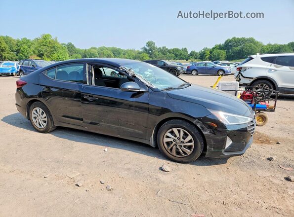 KMHD74LF2KU878590 2019 HYUNDAI ELANTRA Black Առջևի աջ