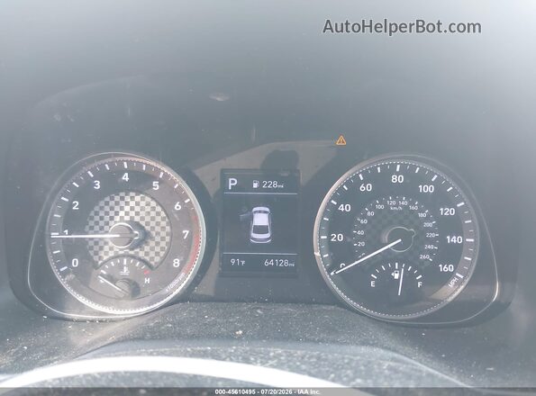 KMHD74LF2LU990310 2020 HYUNDAI ELANTRA Silver Հետևի նստատեղերի տեսք