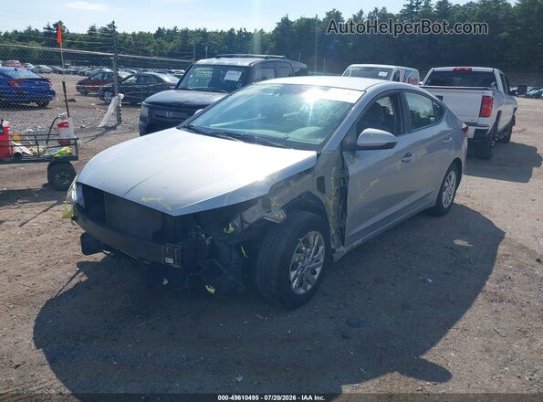 KMHD74LF2LU990310 2020 HYUNDAI ELANTRA Silver Առջևի ձախ երեք քառորդ տեսարան