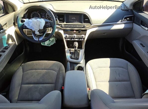 KMHD74LF2LU997094 2020 HYUNDAI ELANTRA Черный Вид панели приборов