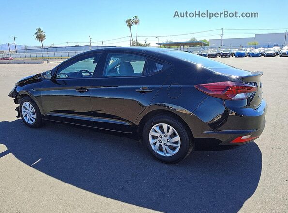 KMHD74LF2LU997094 2020 HYUNDAI ELANTRA Черный Задняя левая четверть