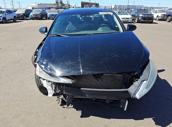KMHD74LF2LU997094 2020 HYUNDAI ELANTRA Черный Вид спереди