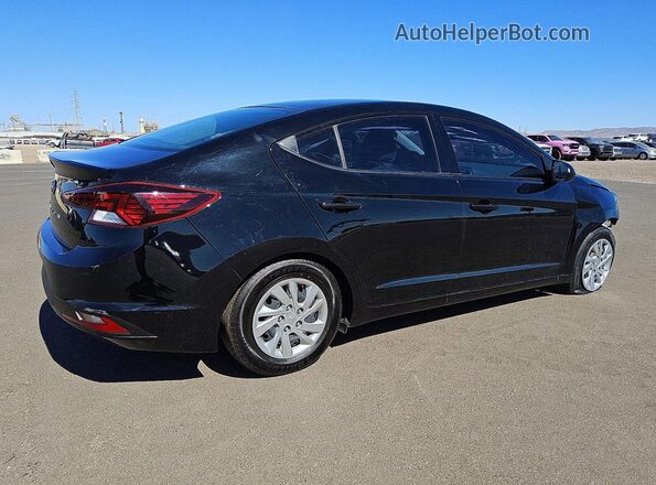 KMHD74LF2LU997094 2020 HYUNDAI ELANTRA Черный Задняя правая четверть