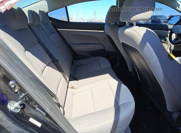 KMHD74LF2LU997094 2020 HYUNDAI ELANTRA Черный Вид задних сидений